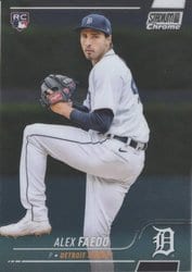 2022 Stadium Club Chrome Base Set Alex Faedo #396 card
