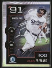 2025 Bowman Bowman Scouts Top 100 Alex Freeland #BTP-91 card