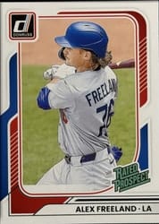 2026 Donruss Base Set Alex Freeland #169 card
