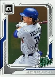 2026 Donruss Optic Alex Freeland #169 card