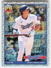 2026 Topps 1991 Chrome Alex Freeland #91C-56 card