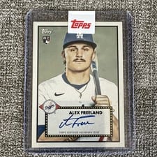 2026 Topps Alex Freeland 1952 Variation Autograph #74 card
