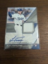 2026 Topps Major League Material Autographs Alex Freeland #MLM2-AF card