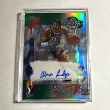 2024-25 Topps G-League Chrome Autographs Alex Fudge #AU-AF card