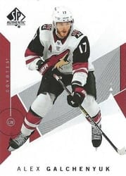 2018-19 SP Authentic Base Set Alex Galchenyuk #24 card
