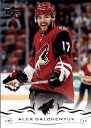 2018-19 Upper Deck Base Set Alex Galchenyuk #260 card