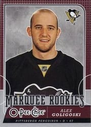 2008-09 O-Pee-Chee Base Set Alex Goligoski #509 card