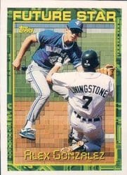 1994 Topps Base Set Alex Gonzalez #67 card