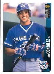 1996 Collector's Choice Base Set Alex Gonzalez #353 card