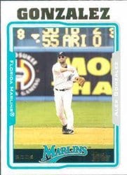 2005 Topps Base Set Alex Gonzalez #139 card