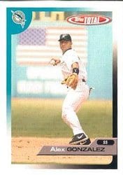 2005 Topps Total Base Set Alex Gonzalez #403 card