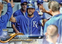 2018 Topps Base Set Alex Gordon #549 card