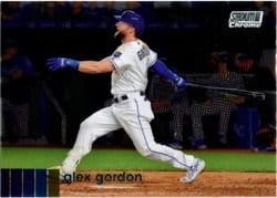 2020 Stadium Club Chrome Base Set Alex Gordon #373 card