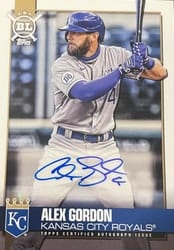 2021 Topps Big League Big League Autographs Alex Gordon #BLA-AG card