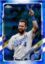 2021 Topps Chrome Sapphire Edition Base Set Alex Gordon #316 card