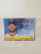 2025 Topps Chrome Platinum Autographs Alex Gordon #CPA-AG card