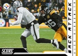 2023 Score Sack Attack Alex Highsmith #7 card