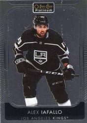 2021-22 O-Pee-Chee Platinum Base Set Alex Iafallo #129 card