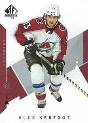2018-19 SP Authentic Base Set Alex Kerfoot #66 card