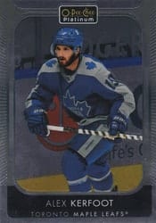 2021-22 O-Pee-Chee Platinum Base Set Alex Kerfoot #60 card