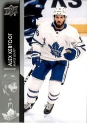 2021-22 Upper Deck Base Set Alex Kerfoot #169 card