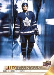 2022-23 Upper Deck UD Canvas Alex Kerfoot #C198 card