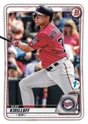 2020 Bowman 1st Edition Base Set Alex Kirilloff #BFE-80 card