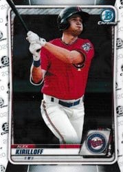 2020 Bowman Chrome Prospects Alex Kirilloff #BCP-151 card