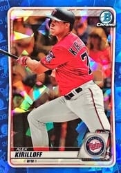 2020 Bowman Sapphire Edition Base Set Alex Kirilloff #BCP-80 card