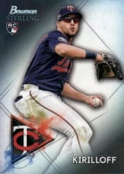 2021 Bowman Sterling Base Set Alex Kirilloff #BSR-65 card