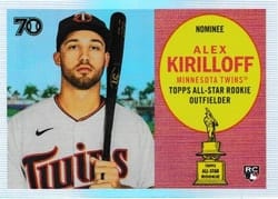 2021 Topps All-Star Rookie Cup Base Set Alex Kirilloff #70 card