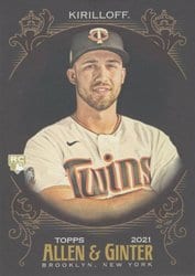 2021 Topps Allen & Ginter X Base Set Alex Kirilloff #116 card