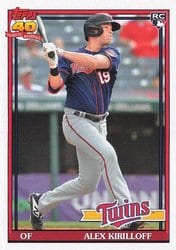 2021 Topps Archives Base Set Alex Kirilloff #192 card