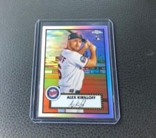 2021 Topps Chrome Platinum Anniversary Alex Kirilloff #63 card