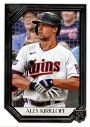 2021 Topps Gallery Base Set Alex Kirilloff #157 card