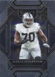 2021 Panini Select Base Set Alex Leatherwood #286 card