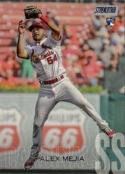2018 Stadium Club Base Set Alex Mejia #7 card