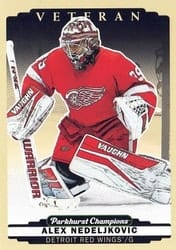 2022-23 Parkhurst Champions Base Set Alex Nedeljkovic #145 card