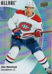 2023-24 Upper Deck Allure Base Set Alex Newhook #84 card