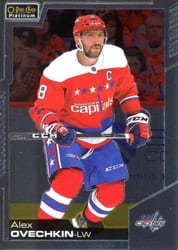 2020-21 O-Pee-Chee Platinum Base Set Alex Ovechkin #150 card