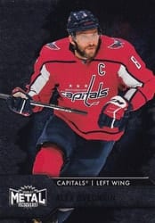 2020-21 SkyBox Metal Universe Base Set Alex Ovechkin #8 card