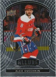 2020-21 Upper Deck Allure Base Set Alex Ovechkin #1 card