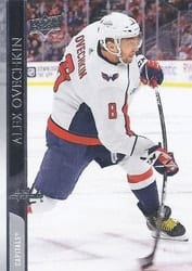 2020-21 Upper Deck Base Set Alex Ovechkin #191 card