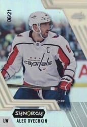 2020-21 Upper Deck Synergy Base Set Alex Ovechkin #1 card