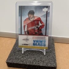 2021-22 Upper Deck Credentials View from the Glass Alex Ovechkin #VG-5 card