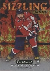 2022-23 Parkhurst Sizzling Shots Alex Ovechkin #SS-15 card