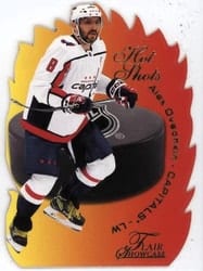 2022-23 SkyBox Metal Universe Hot Shots Alex Ovechkin #16 OF 20 HS card