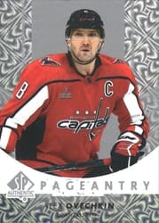 2022-23 SP Authentic Pageantry Alex Ovechkin #P-8 card