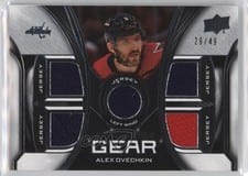 2022-23 Upper Deck Premier Premier Gear Jersey Alex Ovechkin #PG-AO card