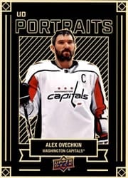 2022-23 Upper Deck UD Portraits Alex Ovechkin #P-23 card